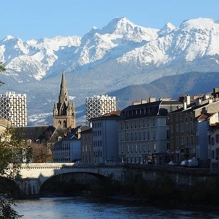 R'Apparts Studio Cocooning Vegetal Grenoble Exterior foto