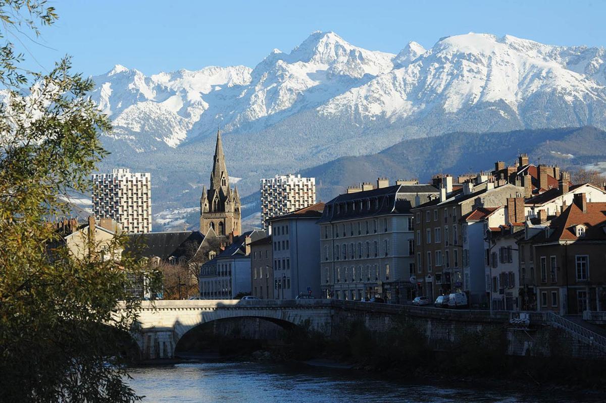 R'Apparts Studio Cocooning Vegetal Grenoble Exterior foto